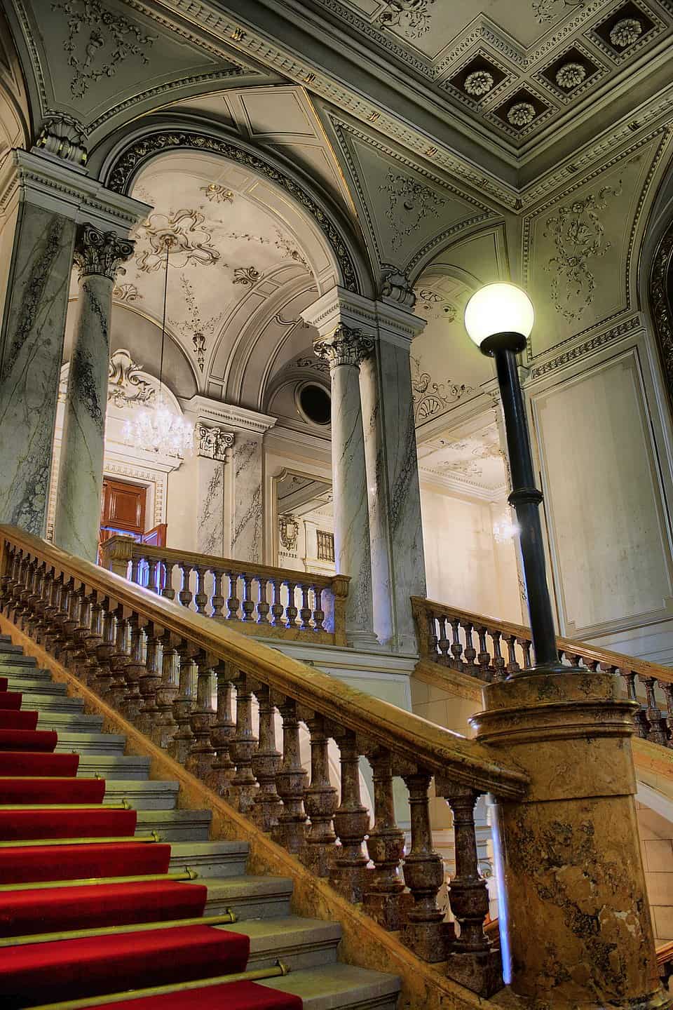 Kaiserbad Karlovy Vary Treppenaufgang