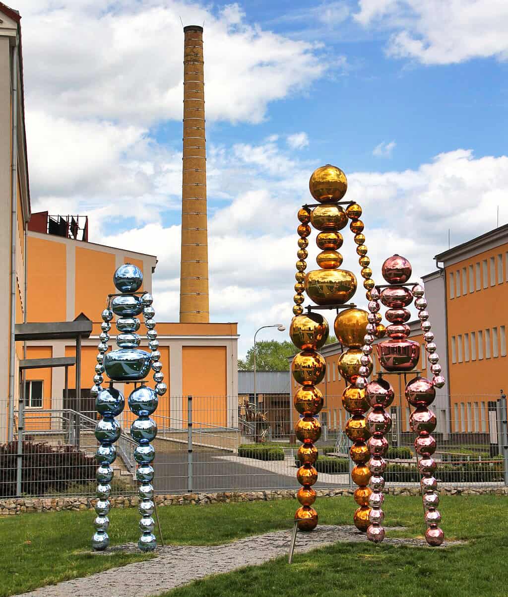 Moser Glasfabrik Eingang