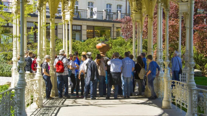 Russische Touristen Karlovy Vary Russische Touristen Karlovy Vary