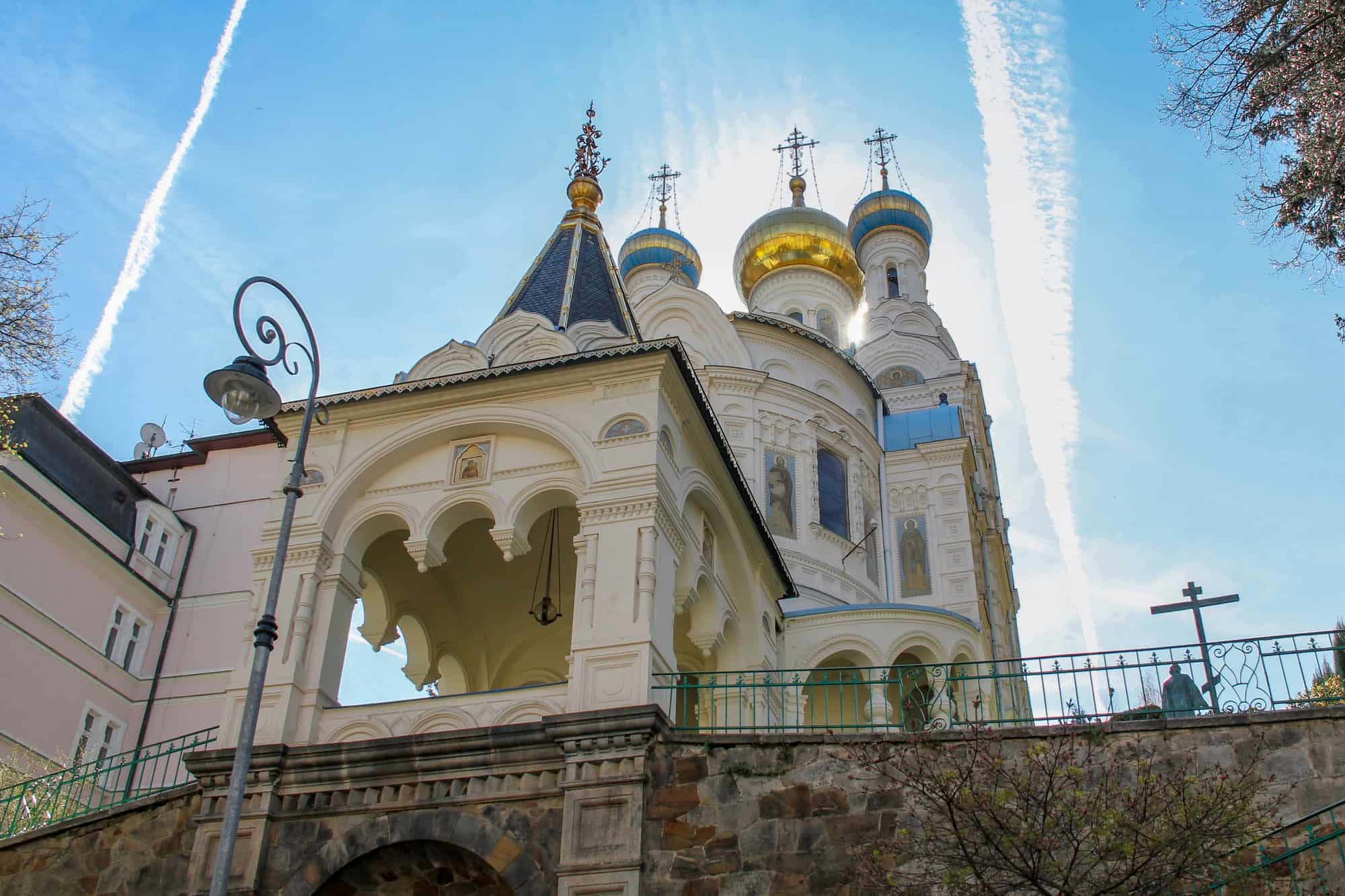 Russisch Orthodoxe Kirche St Peter und Paul Karlovy Vary